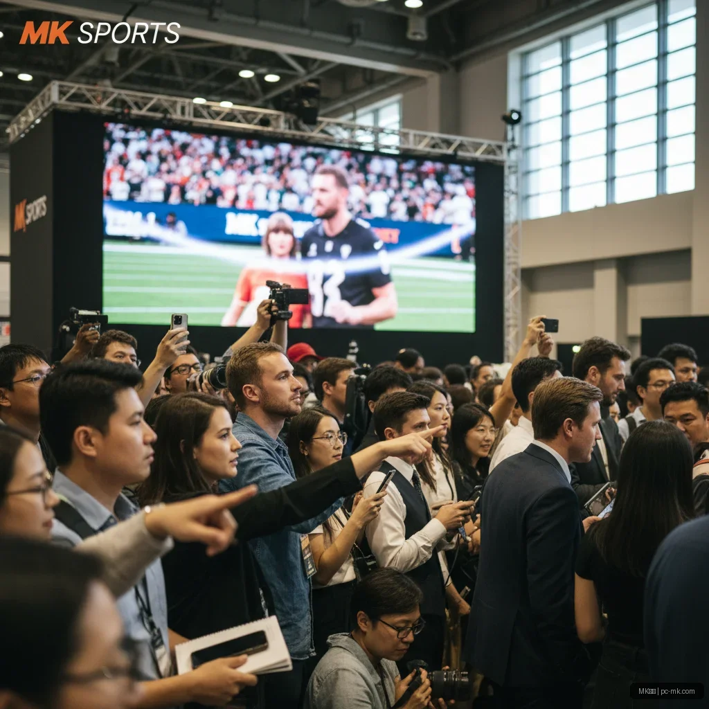 MK体育 - 泰勒·斯威夫特现身NFL赛场，跨界恋情引爆热议 配图1